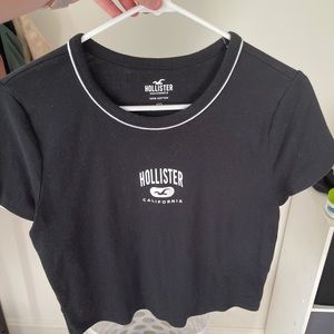 Hollister cropped t shirt